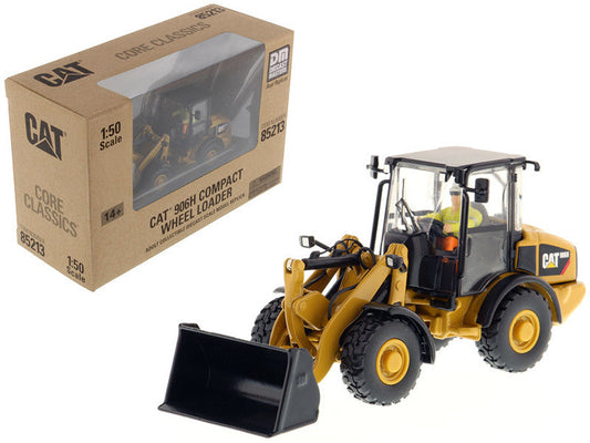 CAT Caterpillar 906H Compact Wheel Loader with Operator "Core Classics Series" 1/50 Diecast Model by Diecast Masters LuxuryLifeWay Online Store