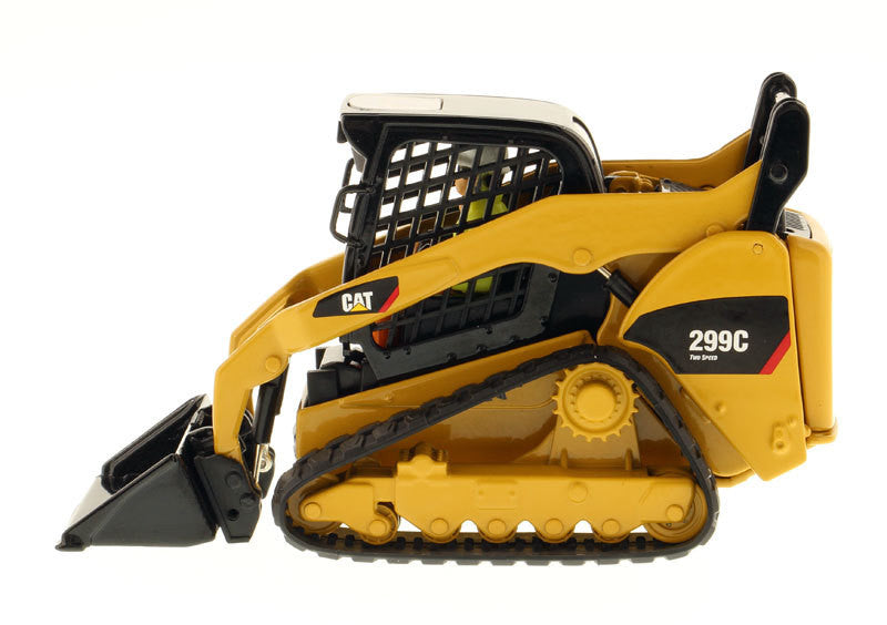 CAT Caterpillar 299C Compact Track Loader with Work Tools and Operator "Core Classics" Series 1/32 Diecast Model by Diecast Masters LuxuryLifeWay Online Store