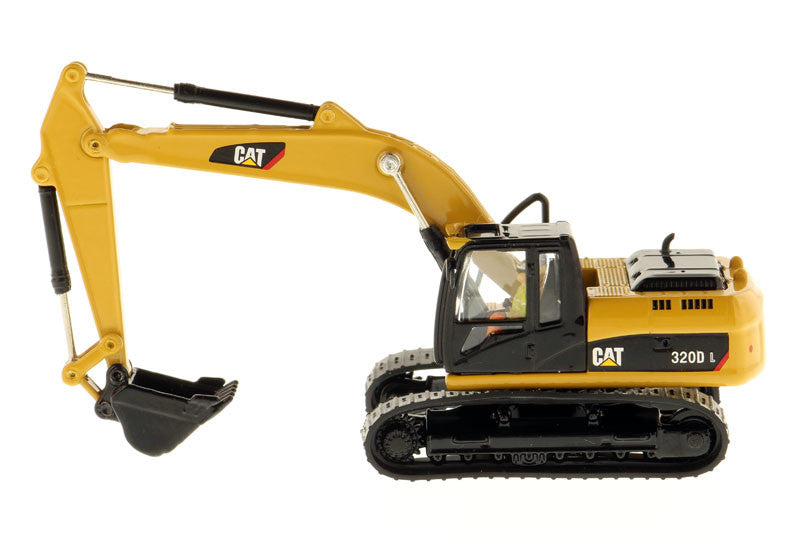 CAT Caterpillar 320D L Hydraulic Excavator with Operator "High Line" Series 1/87 (HO) Scale Diecast Model by Diecast Masters LuxuryLifeWay Online Store