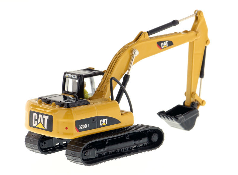 CAT Caterpillar 320D L Hydraulic Excavator with Operator "High Line" Series 1/87 (HO) Scale Diecast Model by Diecast Masters LuxuryLifeWay Online Store