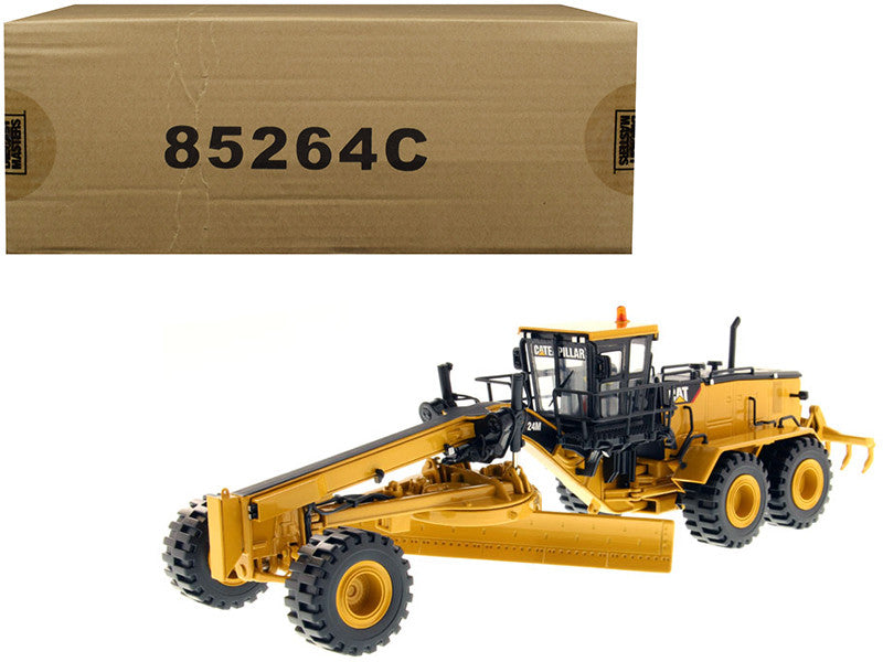 CAT Caterpillar 24M Motor Grader with Operator "Core Classics Series" 1/50 Diecast Model by Diecast Masters LuxuryLifeWay Online Store