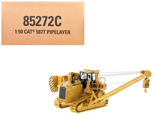 CAT Caterpillar 587T Pipelayer with Operator "Core Classics" Series 1/50 Diecast Model by Diecast Masters LuxuryLifeWay Online Store