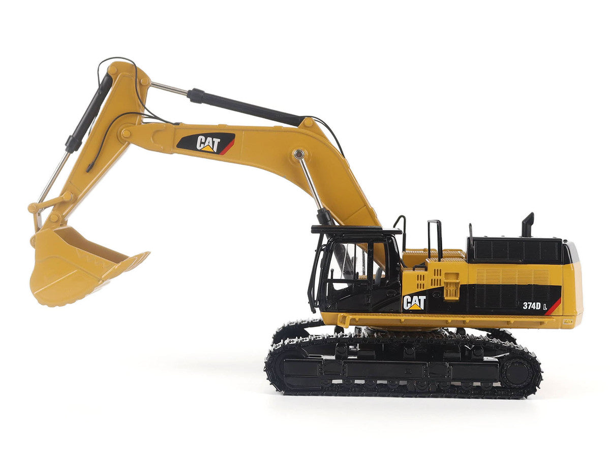 CAT Caterpillar 374D L Hydraulic Excavator Yellow "Core Classics" Series 1/50 Diecast Model by Diecast Masters LuxuryLifeWay Online Store