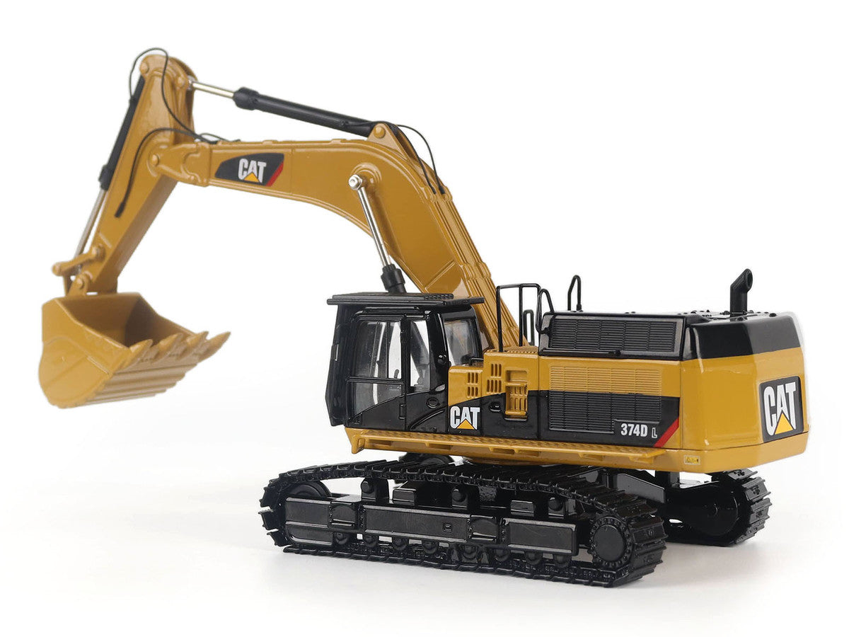 CAT Caterpillar 374D L Hydraulic Excavator Yellow "Core Classics" Series 1/50 Diecast Model by Diecast Masters LuxuryLifeWay Online Store