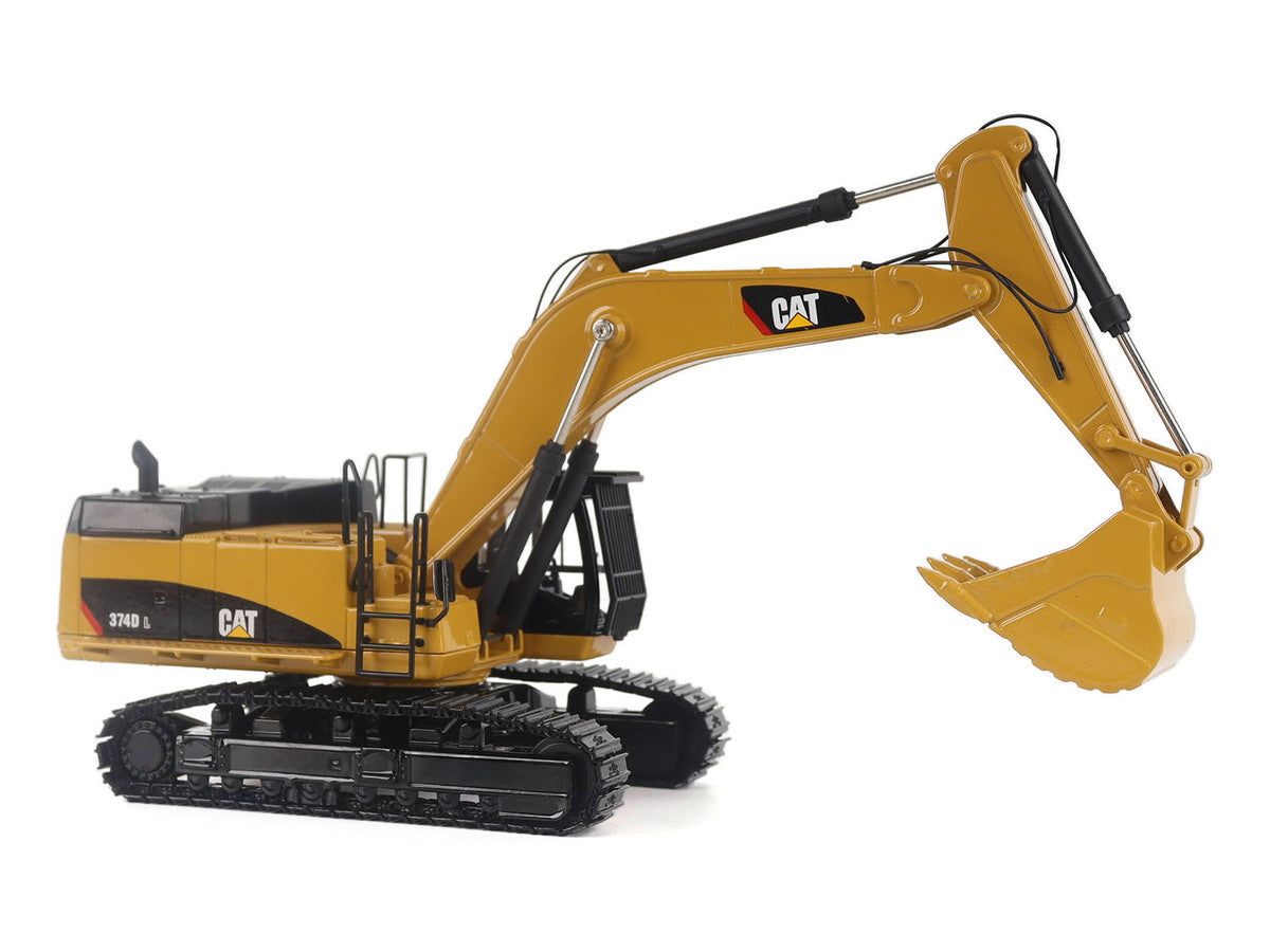 CAT Caterpillar 374D L Hydraulic Excavator Yellow "Core Classics" Series 1/50 Diecast Model by Diecast Masters LuxuryLifeWay Online Store