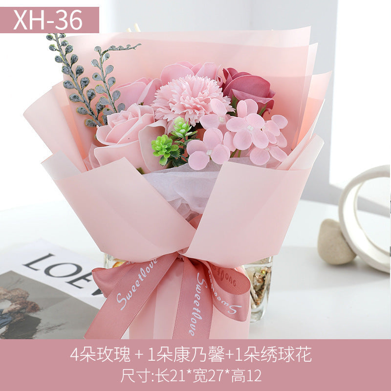 Eternal Rose Soap Flower Gift for Mother's Day and Birthdays LadyShow.Store