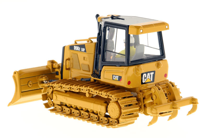 CAT Caterpillar D5K2 LGP Track Type Tractor Dozer with Ripper and Operator "High Line" Series 1/50 Diecast Model by Diecast Masters LuxuryLifeWay Online Store