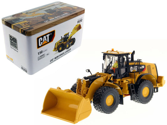 CAT Caterpillar 982M Wheel Loader with Operator "High Line Series" 1/50 Diecast Model by Diecast Masters LuxuryLifeWay Online Store