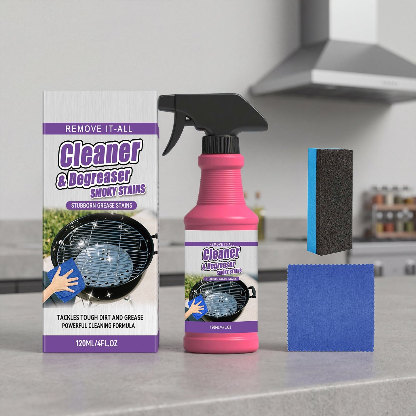 Barbecue Grill Cleaner 120ml Tri Light Beauty