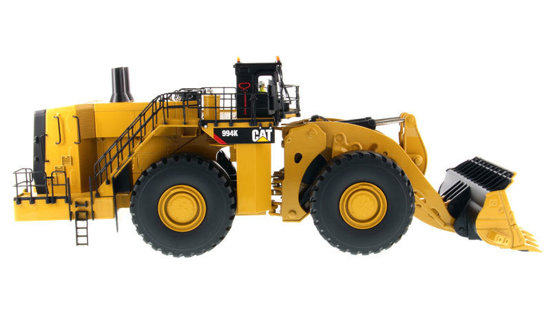 CAT Caterpillar 994K Wheel Loader with Rock Bucket and Operator "Core Classics" Series 1/50 Diecast Model  by Diecast Masters LuxuryLifeWay Online Store