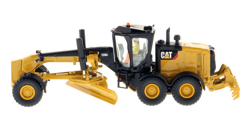 CAT Caterpillar 12M3 Motor Grader with Operator "High Line" Series 1/87 (HO) Scale Diecast Model by Diecast Masters LuxuryLifeWay Online Store