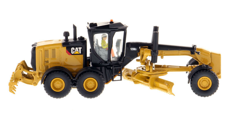 CAT Caterpillar 12M3 Motor Grader with Operator "High Line" Series 1/87 (HO) Scale Diecast Model by Diecast Masters LuxuryLifeWay Online Store