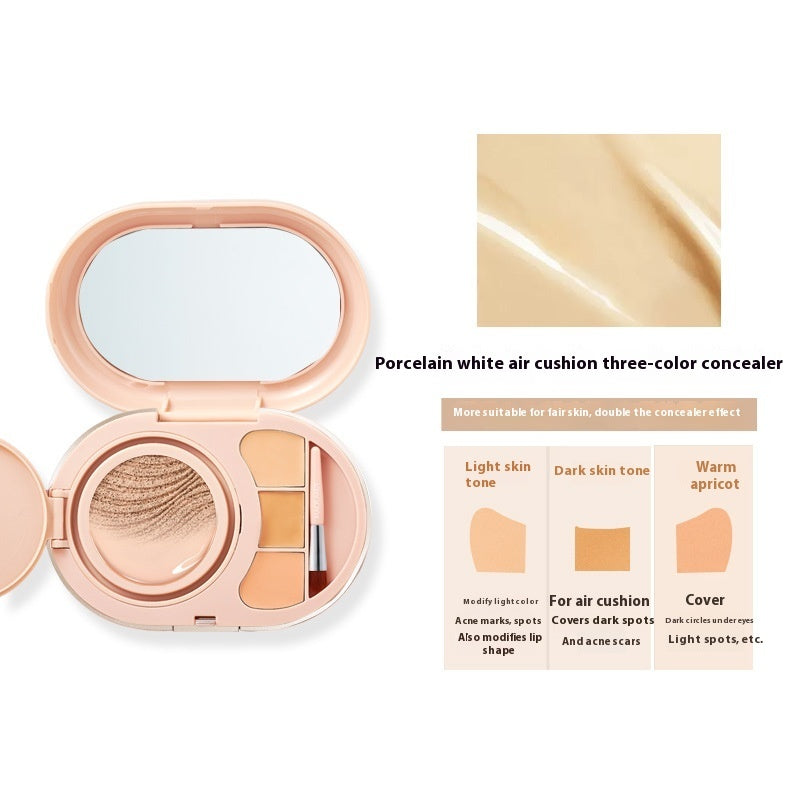Water Light Cushion Foundation Face Repair Concealer Durable Not Easy To Makeup LadyShow.Store