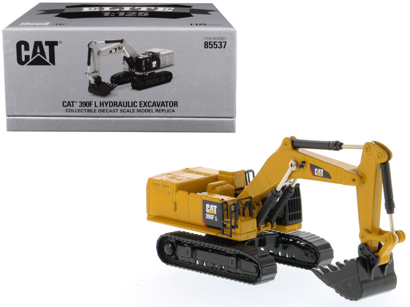 CAT Caterpillar 390F L Hydraulic Excavator "Elite Series" 1/125 Diecast Model by Diecast Masters LuxuryLifeWay Online Store