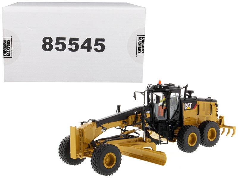 CAT Caterpillar 14M3 Motor Grader with Operator "High Line Series" 1/50 Diecast Model by Diecast Masters LuxuryLifeWay Online Store