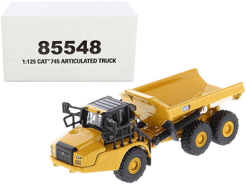 CAT Caterpillar 745 Articulated Dump Truck "High Line" Series 1/125 Diecast Model by Diecast Masters LuxuryLifeWay Online Store