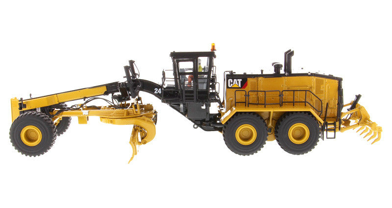 CAT Caterpillar 24 Motor Grader with Operator High Line Series 1/50 Diecast Model by Diecast Masters LuxuryLifeWay Online Store