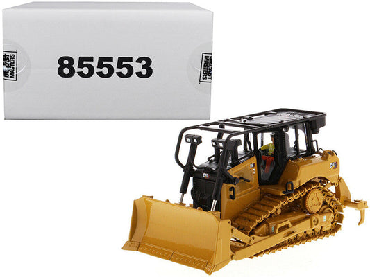 CAT Caterpillar D6 Track Type Tractor Dozer with SU Blade and Operator "High Line" Series 1/50 Diecast Model by Diecast Masters LuxuryLifeWay Online Store