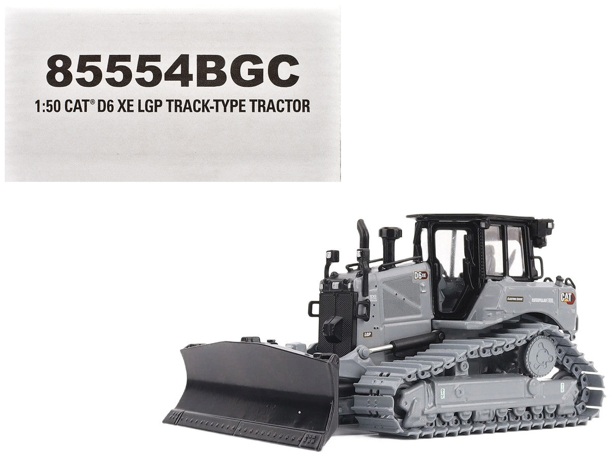 CAT Caterpillar D6 LGP VPAT Track Type Tractor with Operator Gray "Centennial Series" 1/50 Diecast Model by Diecast Masters LuxuryLifeWay Online Store