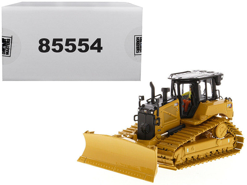CAT Caterpillar D6 XE LGP Track Type Tractor Dozer with VPAT Blade and Operator "High Line" Series 1/50 Diecast Model by Diecast Masters LuxuryLifeWay Online Store
