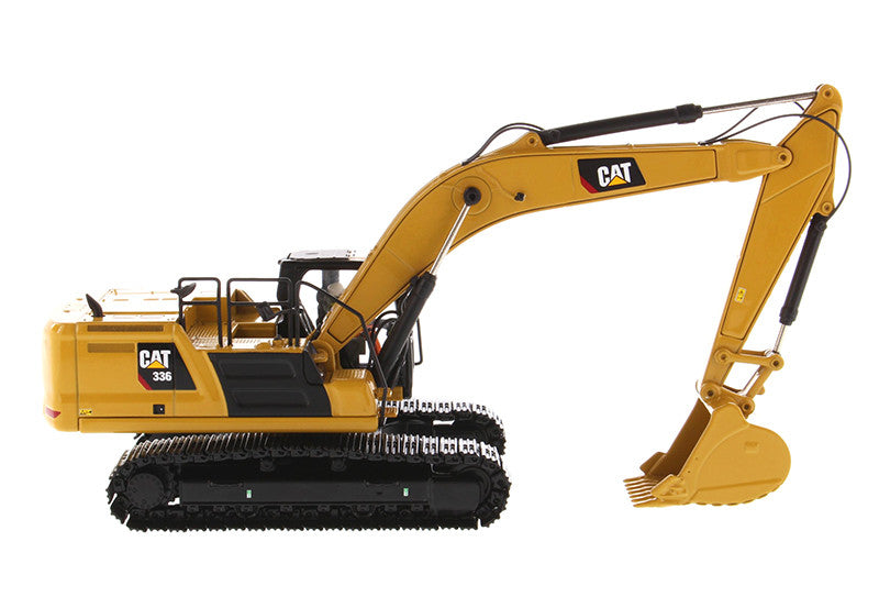 CAT Caterpillar 336 Next Generation Hydraulic Excavator and Operator "High Line" Series 1/50 Diecast Model by Diecast Masters LuxuryLifeWay Online Store