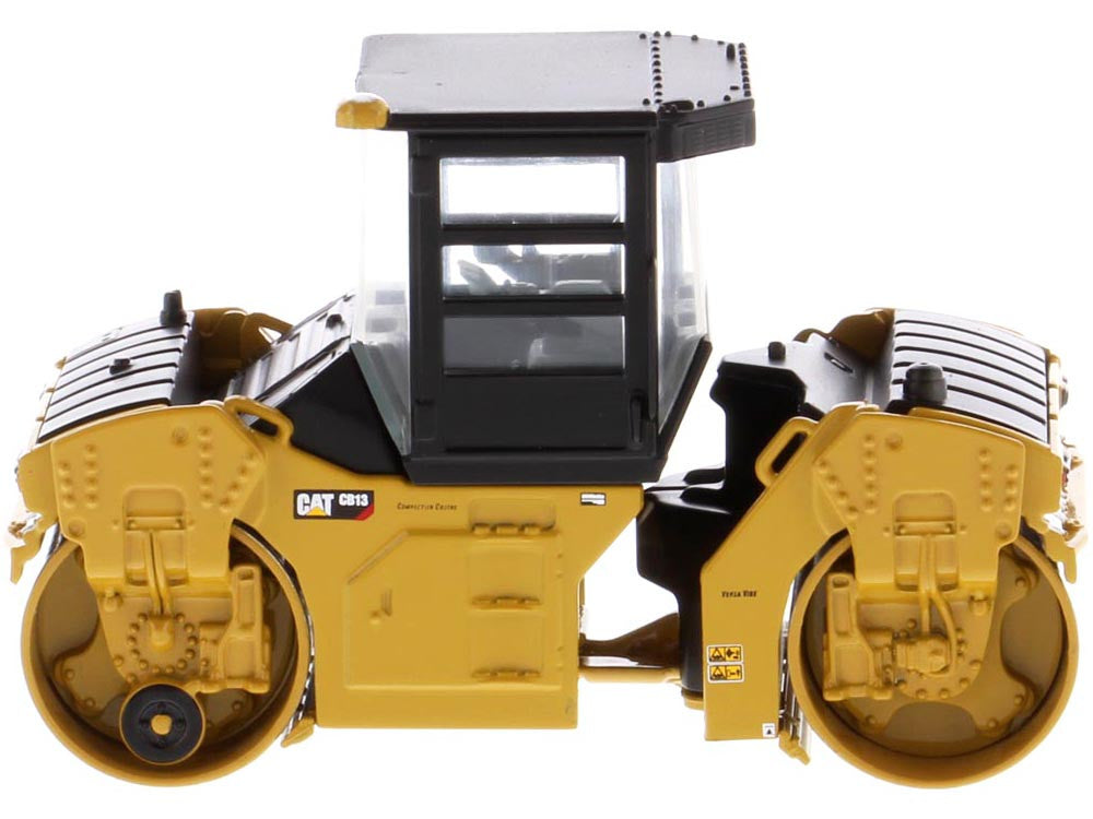CAT Caterpillar CB-13 Tandem Vibratory Roller with Cab "Play & Collect!" Series 1/64 Diecast Model by Diecast Masters LuxuryLifeWay Online Store