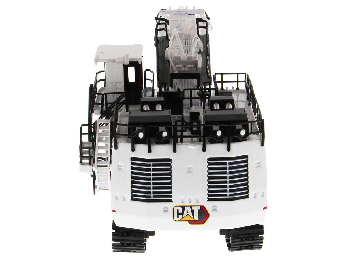 CAT Caterpillar 6060 Hydraulic Mining Front Shovel Coal Configuration White "High Line Series" 1/87 (HO) Scale Diecast Model by Diecast Masters LuxuryLifeWay Online Store
