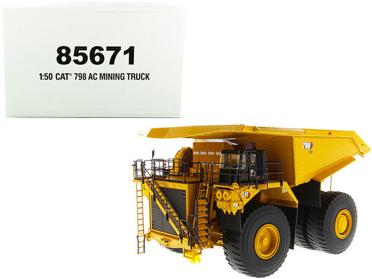 CAT Caterpillar 798 AC Mining Truck "High Line Series" 1/50 Diecast Model by Diecast Masters LuxuryLifeWay Online Store