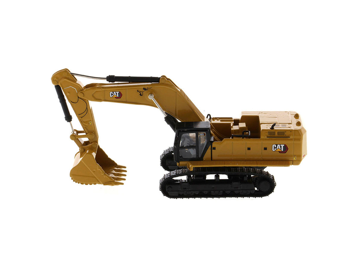 CAT Caterpillar 395 Next-Generation Hydraulic Excavator (Mass Excavation Version) Yellow "High Line Series" 1/87 (HO) Scale Diecast Model by Diecast Masters LuxuryLifeWay Online Store