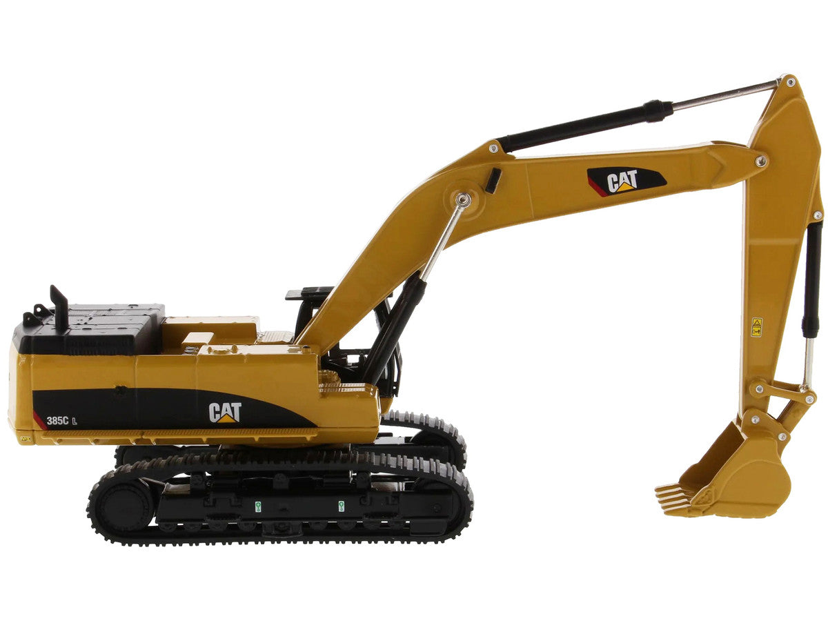 CAT Caterpillar 385C L Hydraulic Excavator Yellow "Play & Collect!" Series 1/64 Diecast Model by Diecast Masters LuxuryLifeWay Online Store