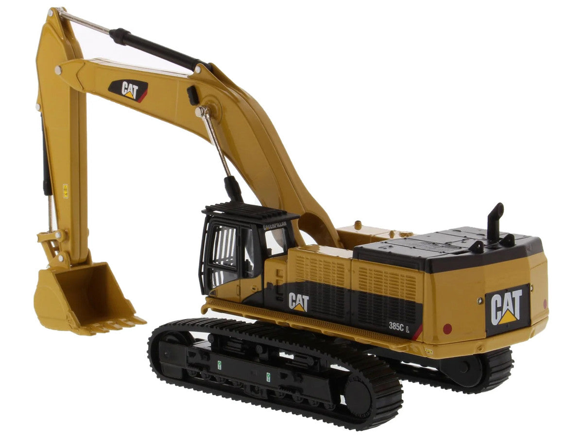 CAT Caterpillar 385C L Hydraulic Excavator Yellow "Play & Collect!" Series 1/64 Diecast Model by Diecast Masters LuxuryLifeWay Online Store