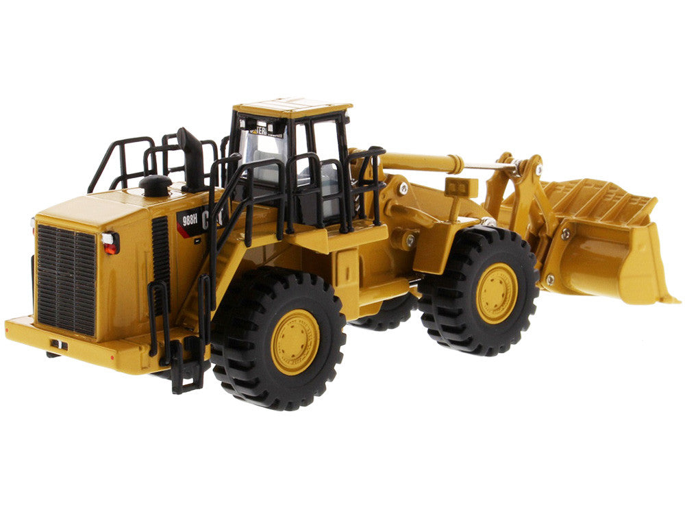 CAT Caterpillar 988H Wheel Loader "Play & Collect!" 1/64 Diecast Model by Diecast Masters LuxuryLifeWay Online Store
