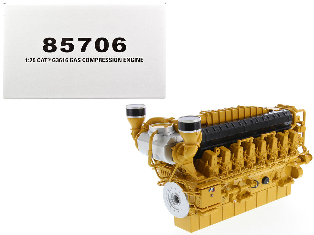 CAT Caterpillar G3616 Gas Compression Engine "High Line" Series 1/25 Diecast Model by Diecast Masters LuxuryLifeWay Online Store