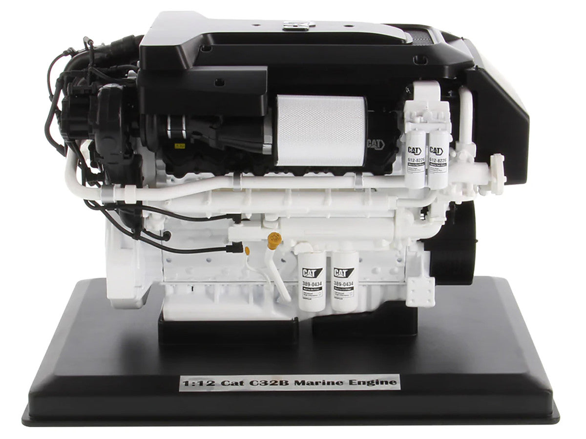 CAT Caterpillar C32B Marine Engine Replica "High Line Series" 1/12 Diecast Model by Diecast Masters LuxuryLifeWay Online Store
