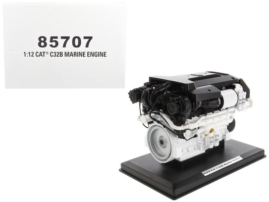 CAT Caterpillar C32B Marine Engine Replica "High Line Series" 1/12 Diecast Model by Diecast Masters LuxuryLifeWay Online Store
