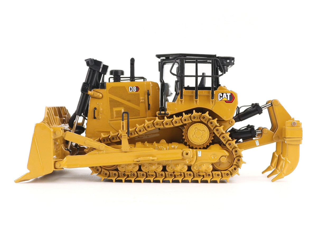 CAT Caterpillar D8 Track-Type Dozer (Standard Configuration) Yellow "High Line" Series  1/50 Diecast Model by Diecast Masters LuxuryLifeWay Online Store