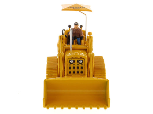CAT Caterpillar 977D Traxcavator Yellow with Operator "Vintage Series" 1/50 Diecast Model by Diecast Masters LuxuryLifeWay Online Store