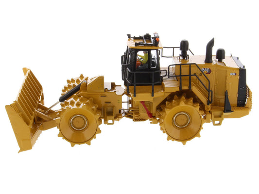 CAT Caterpillar 836 Landfill Compactor Yellow "High Line" Series 1/50 Diecast Model by Diecast Masters LuxuryLifeWay Online Store