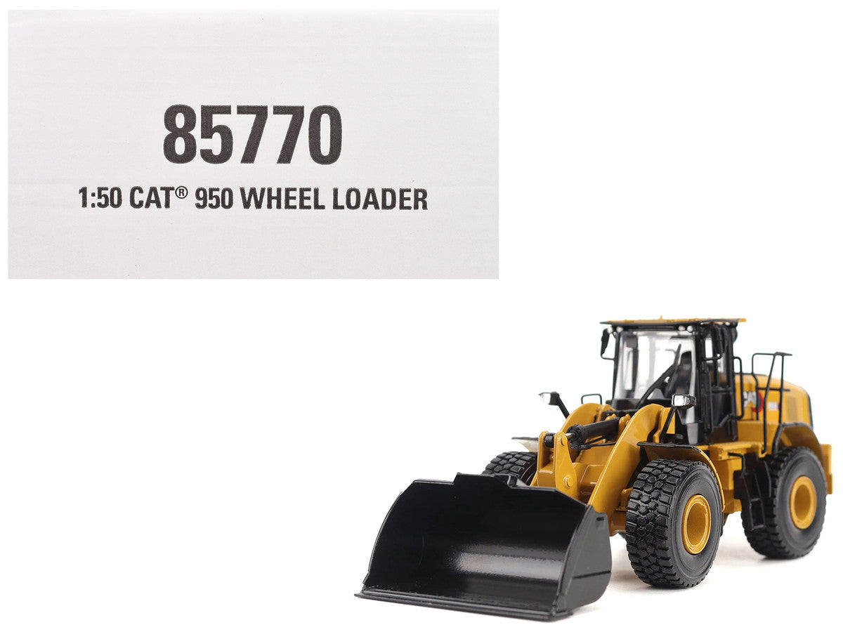 CAT Caterpillar 950 Wheel Loader Yellow "High Line" Series 1/50 Diecast Model by Diecast Masters LuxuryLifeWay Online Store