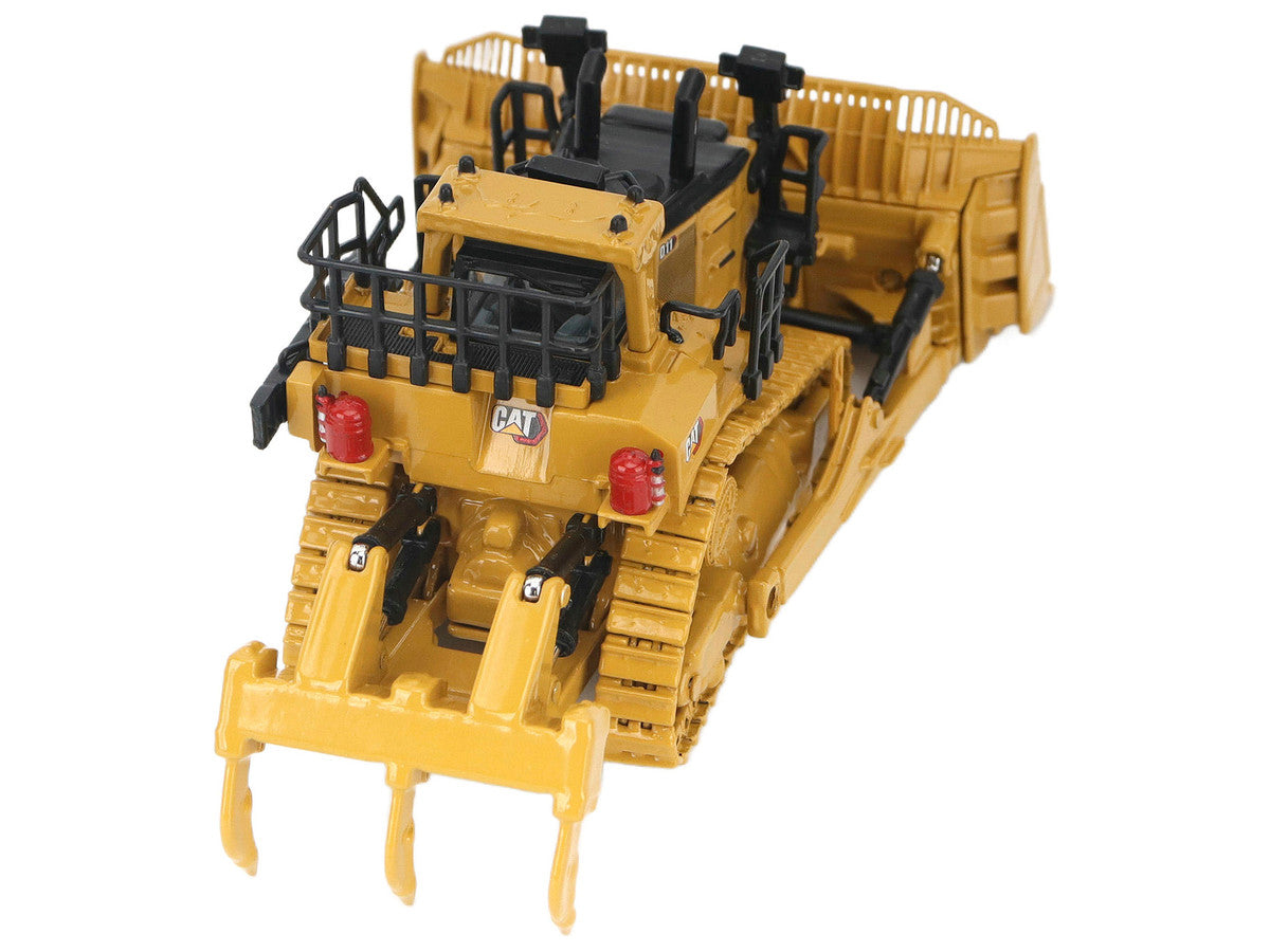 CAT Caterpillar D11 Track Type Dozer TKN Design Yellow "High Line" Series 1/87 (HO) Diecast Model by Diecast Masters LuxuryLifeWay Online Store
