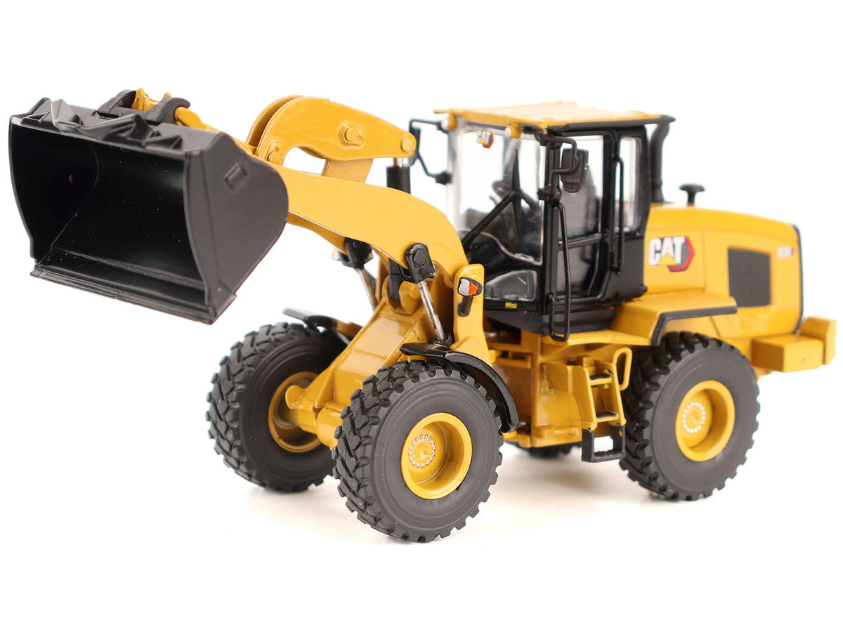 CAT Caterpillar 930 Wheel Loader with Operator Yellow "High Line" Series 1/50 Diecast Model by Diecast Masters LuxuryLifeWay Online Store