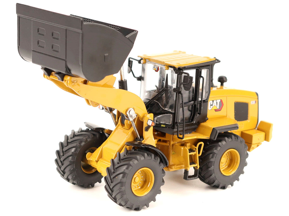 CAT Caterpillar 938 Wheel Loader with Operator Yellow "High Line" Series 1/50 Diecast Model by Diecast Masters LuxuryLifeWay Online Store