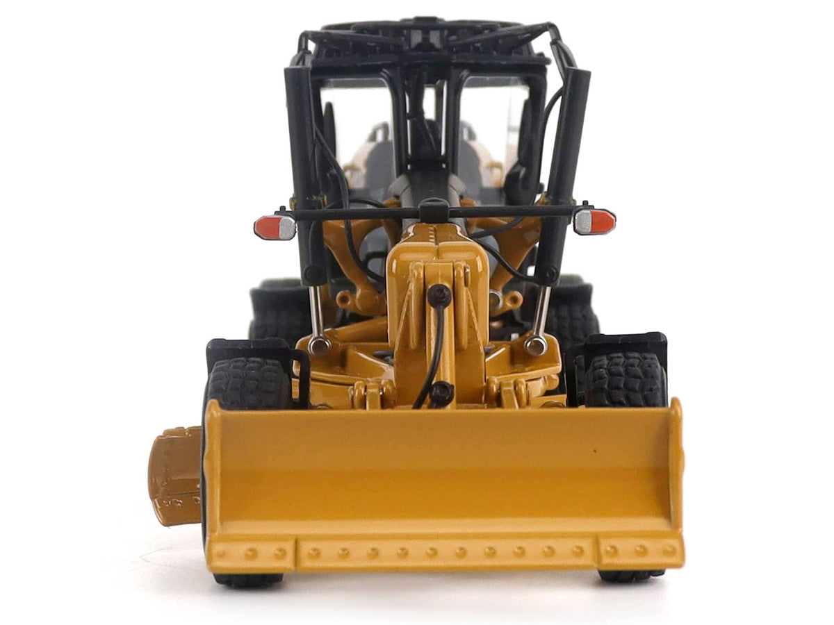 CAT Caterpillar 140 JOY Motor Grader Yellow with Black Top "High Line" Series 1/50 Diecast Model by Diecast Masters LuxuryLifeWay Online Store