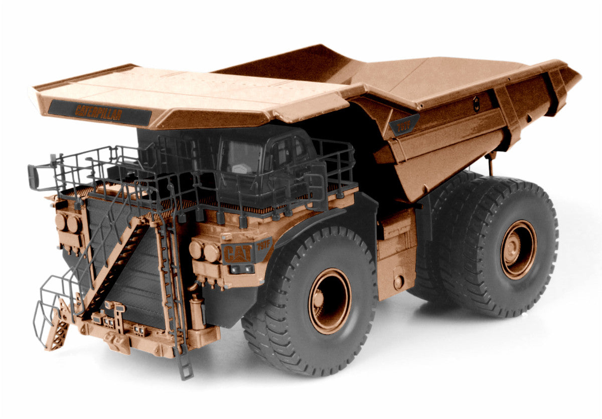 CAT Caterpillar 797F 4 Tier Mining Truck Copper Finish Special Edition "Commemorative" Series 1/50 Diecast Model by Diecast Masters LuxuryLifeWay Online Store