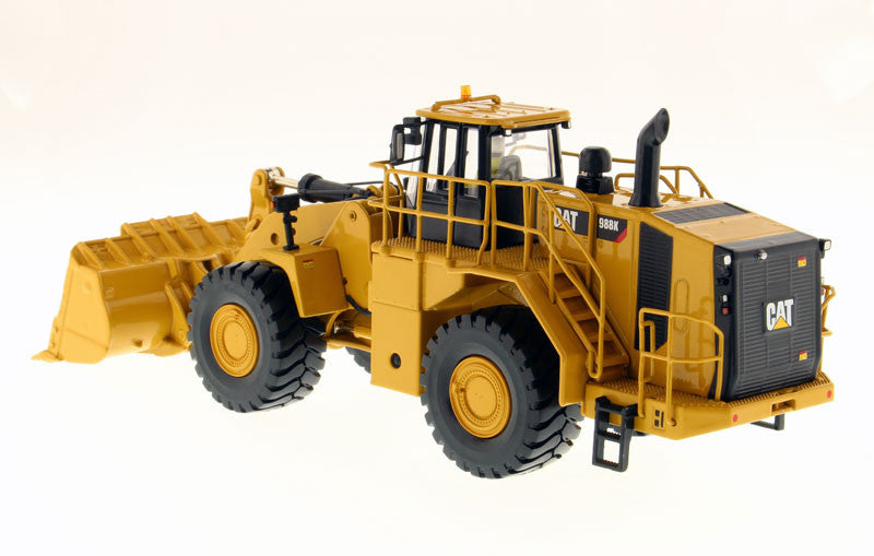 CAT Caterpillar 988K Wheel Loader with Operator "High Line Series" 1/50 Diecast Model by Diecast Masters LuxuryLifeWay Online Store