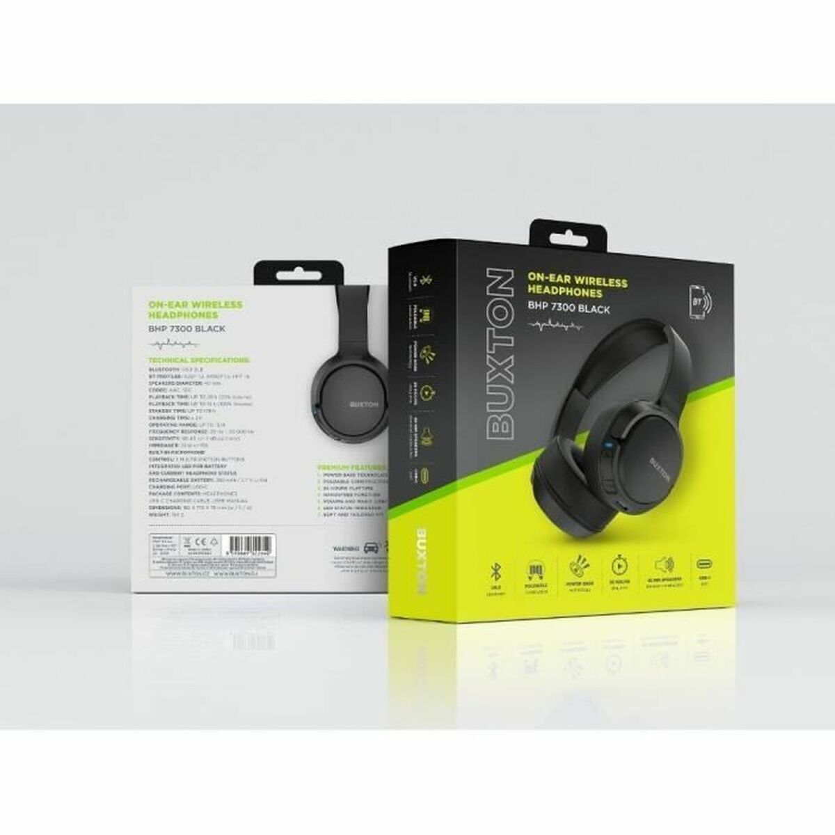 Headphones BUSHNELL Black LuxuryLifeWay Online Store