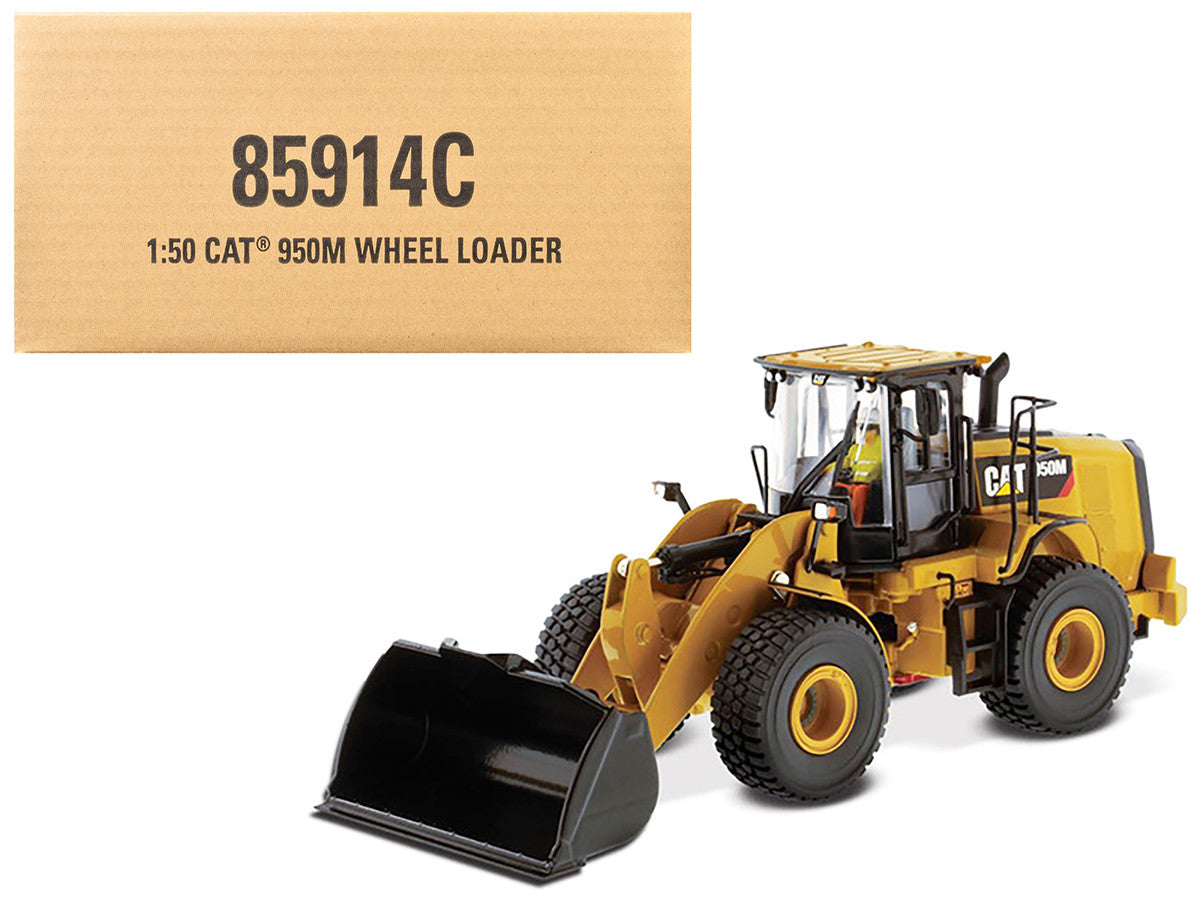 CAT Caterpillar 950M Wheel Loader with Operator "Core Classics" Series 1/50 Diecast Model by Diecast Masters LuxuryLifeWay Online Store