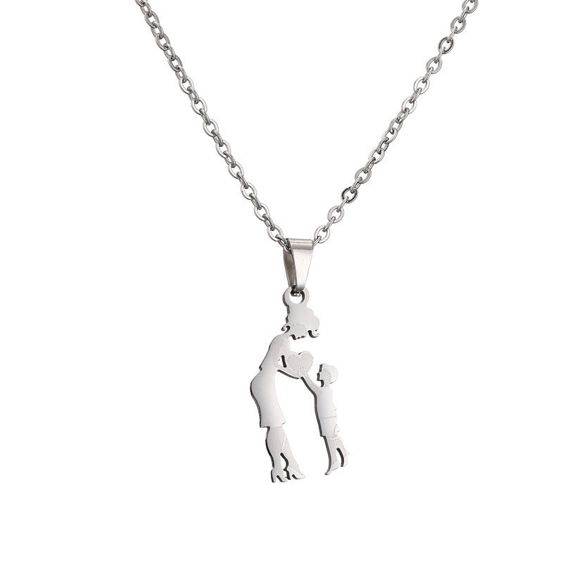 DIY Mother-Daughter Pendant Necklace for Mother's Day LadyShow.Store