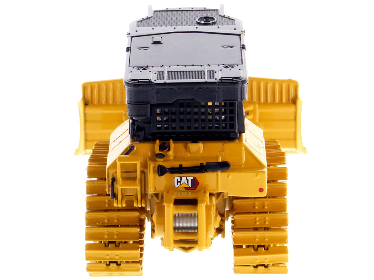 CAT Caterpillar D5 LGP Track Type Tractor Fire Dozer Yellow with Operator "High Line" Series 1/50 Diecast Model by Diecast Masters LuxuryLifeWay Online Store