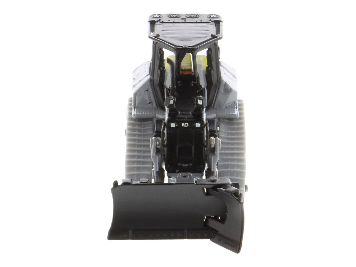 CAT Caterpillar D5 Track-Type Dozer "Centennial" Gray with Operator "High Line Series" 1/87 (HO) Diecast Model by Diecast Masters LuxuryLifeWay Online Store
